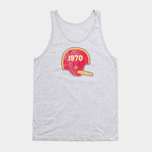 Kansas City Chiefs Year Founded Vintage Helmet Tank Top